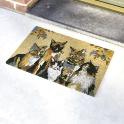 Paillasson 5 chats