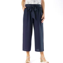 Pantacourt bleu ou beige