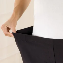 Pantalon à pinces noir