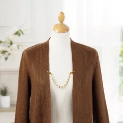 Pince à gilet perles