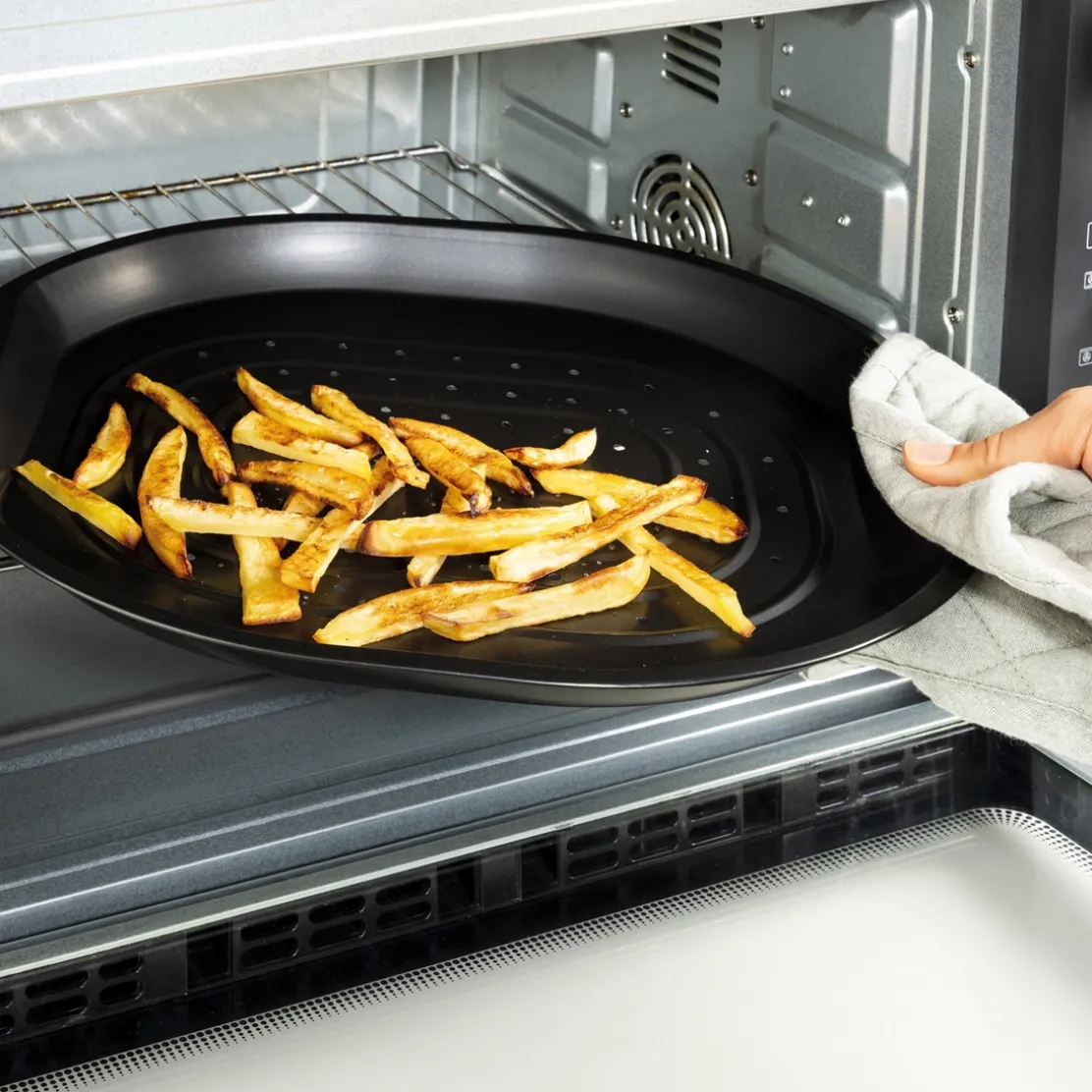 Plaque de cuisson perforée