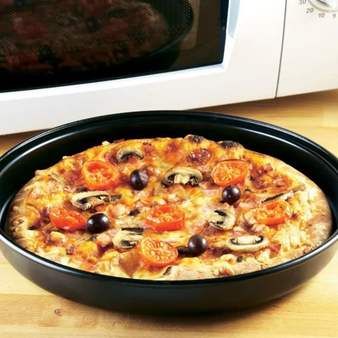 Plat croustilleur pour micro-ondes