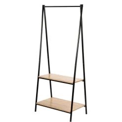 Portant 2 étagères style industriel