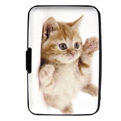 Porte-cartes chaton