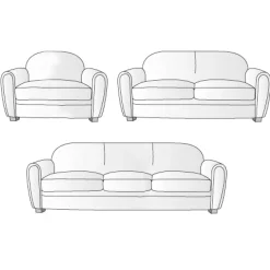 Protège canapé Perse 3 places