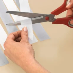 Rideau de porte : Gris/blanc ou Bleu/blanc