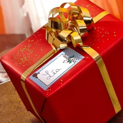 Rouleau 100 étiquettes cadeau
