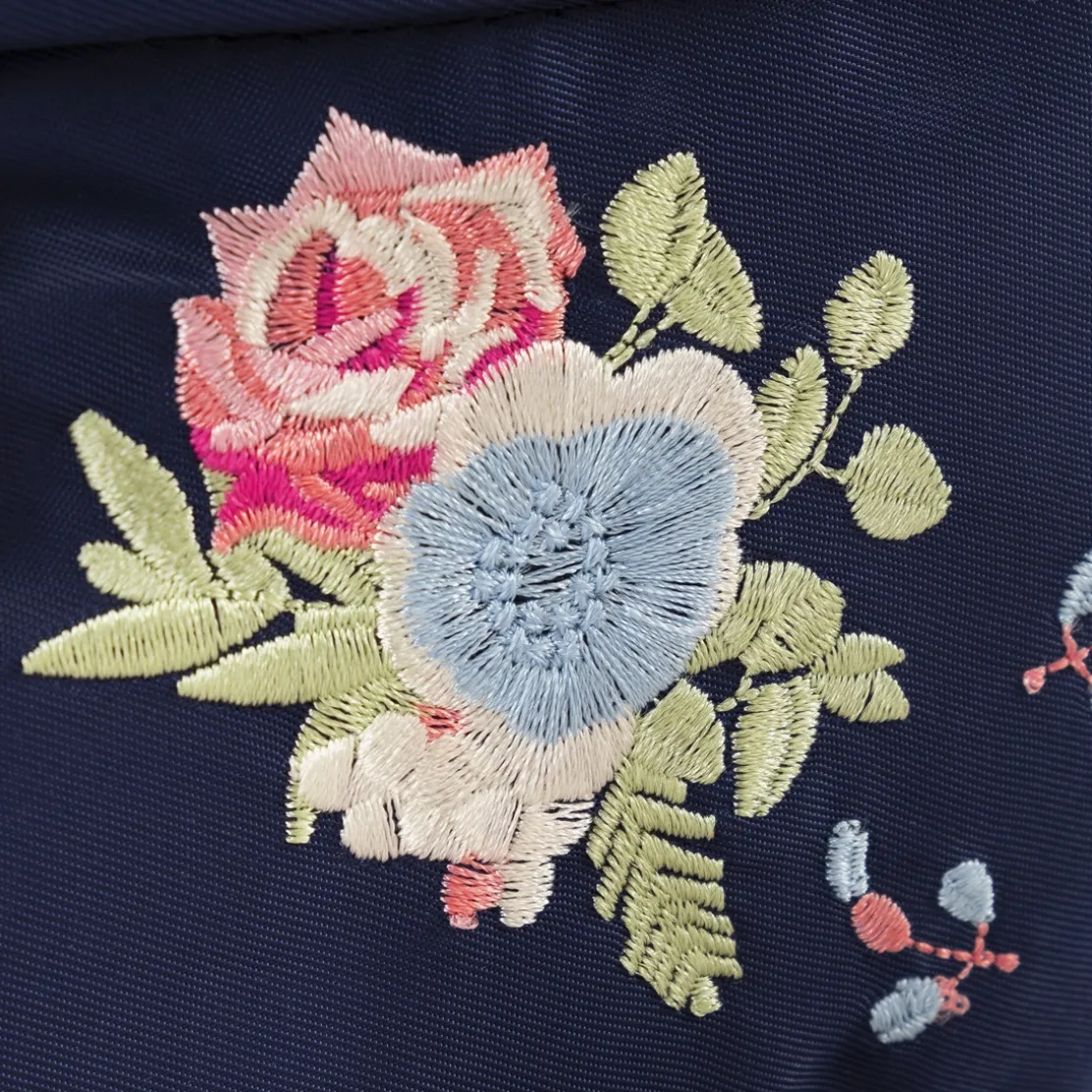 Sac RFID multipoches brodé