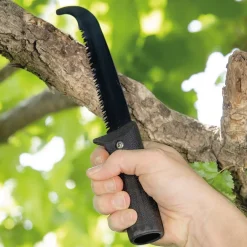Scie à élaguer avec manche télescopique