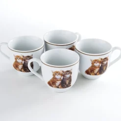 Service à café chatons