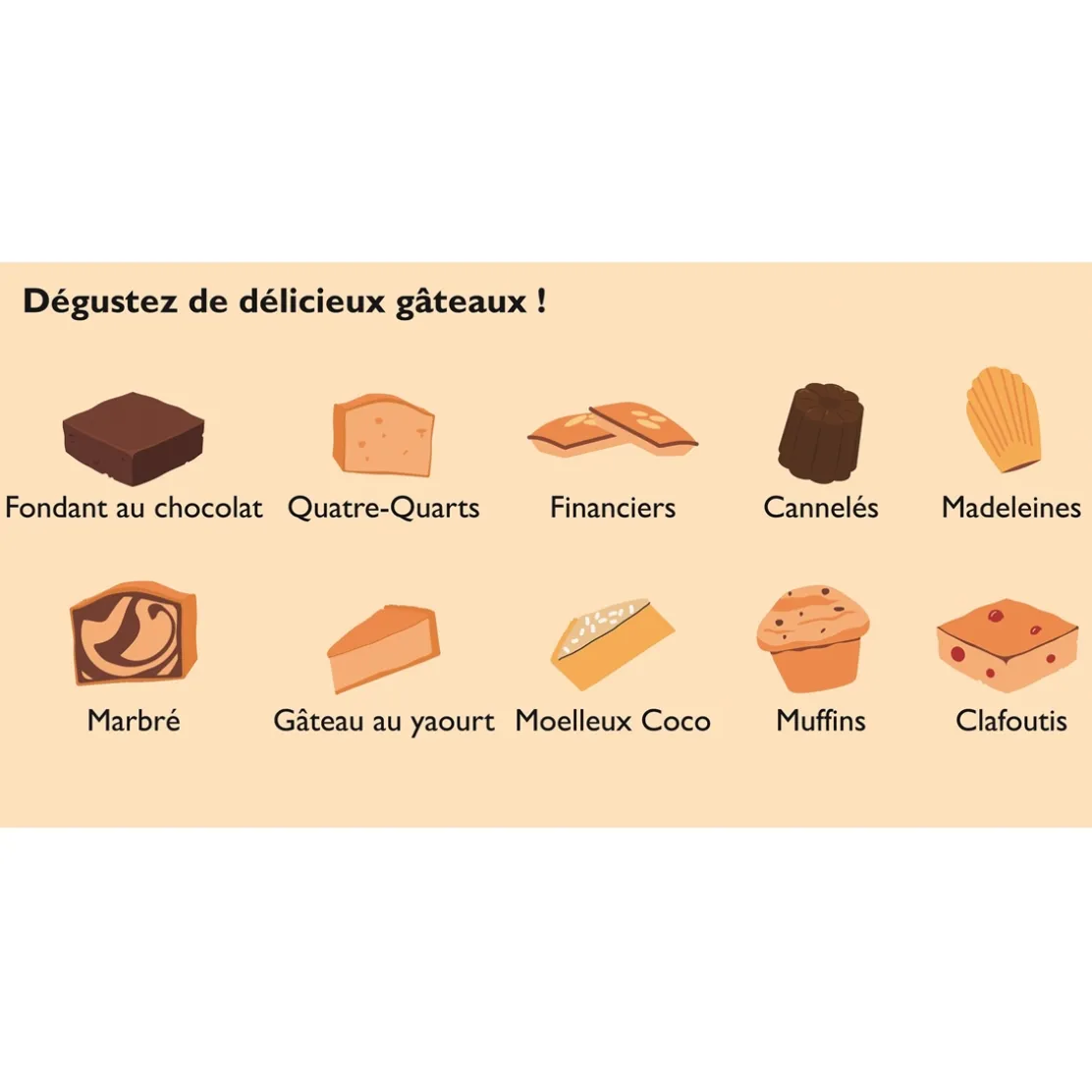 Shaker à gâteaux Cookut