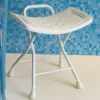 Siège de douche pliable