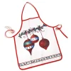 Tablier boules de Noël