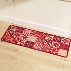 Tapis carreaux de ciment gris 40 x 60 cm