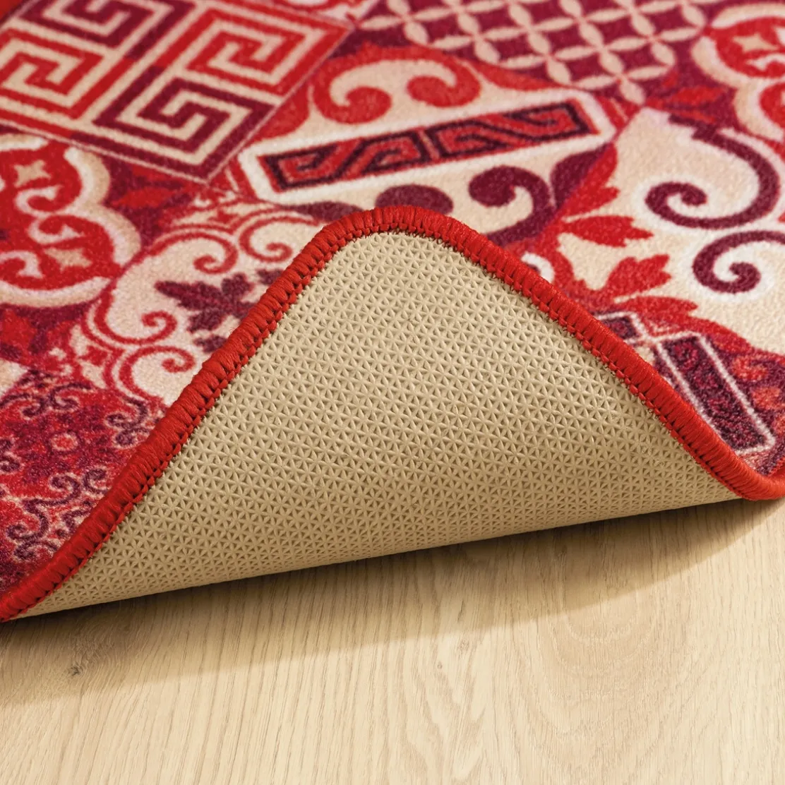 Tapis carreaux de ciment gris 40 x 60 cm