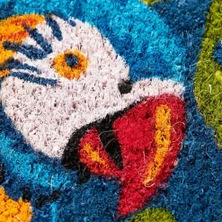 Tapis coco perroquet