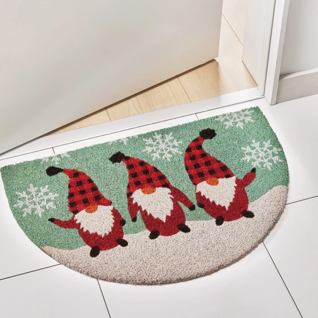 Tapis demi-lune lutin