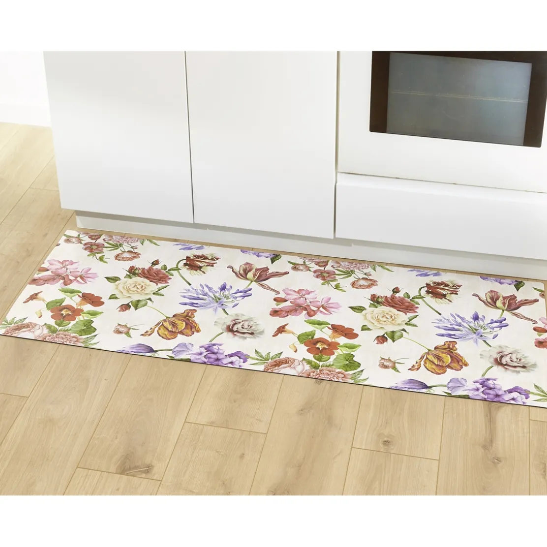 Tapis floral 50 x 180 cm