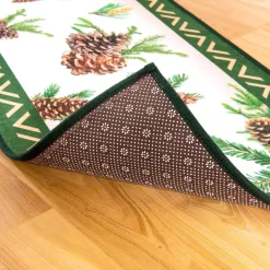 Tapis pommes de pin