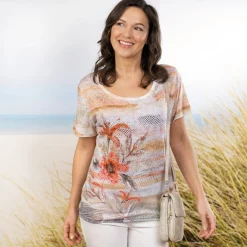 Tee-shirt imprimé Lys