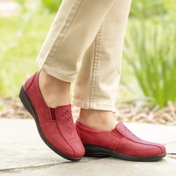 Trotteurs ajourés Thaïs Rouge - taille 39