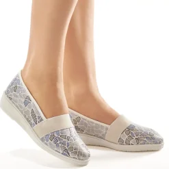 Trotteurs élastiqués effet reptile