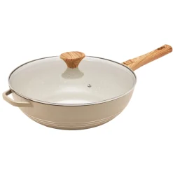 Wok céramique Sable